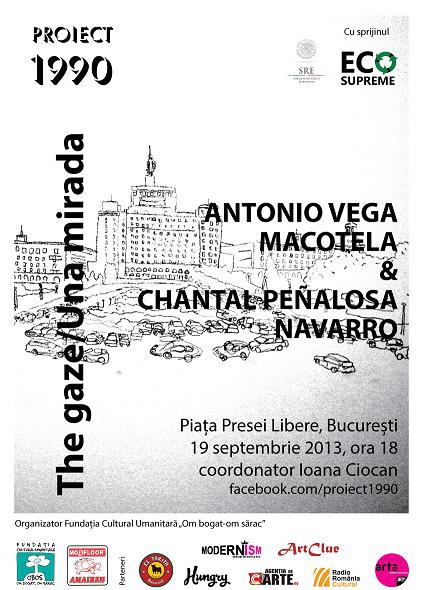 Jose Antonio Vega Macotela si Chantal Penalosa Navarro , Foto: Proiect 1990