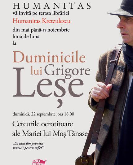 Duminicile lui Grigore Lese, Foto: Humanitas