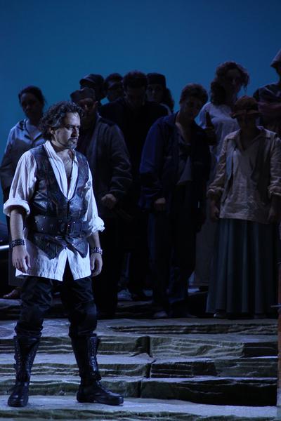 Marius Vlad Budoiu in rolul Otello, Foto: Opera Nationala Bucuresti