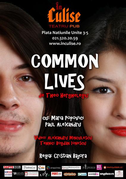 Common Lives , Foto: Afis spectacol