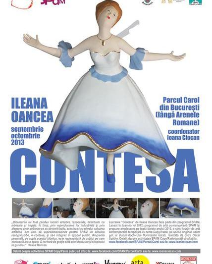 Contesa, de Ileana Oancea, Foto: Afis expozitie