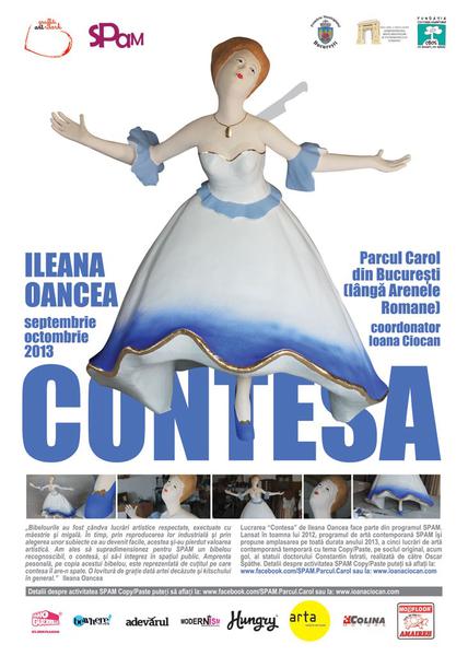 Contesa, de Ileana Oancea, Foto: Afis expozitie