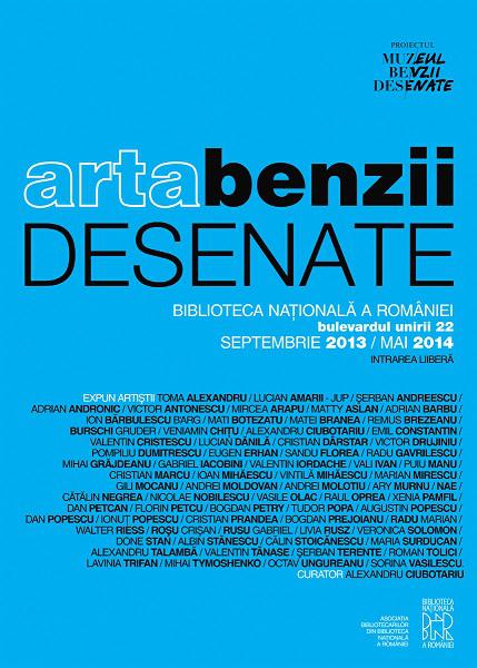 Arta Benzii Desenate, Foto: Afis expozitie