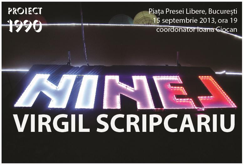 Ninel, de Virgil Scripcariu, Foto: Afis expozitie