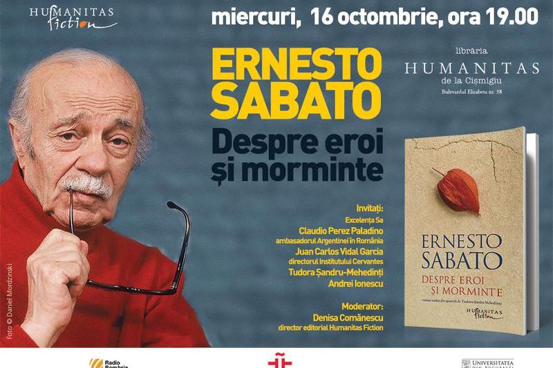 Seara dedicata scriitorului Ernesto Sabato, Foto: Librariile Humanitas