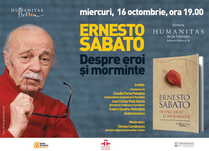 Seara dedicata scriitorului Ernesto Sabato, Foto: Librariile Humanitas