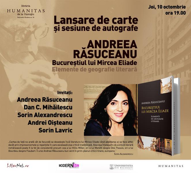 Bucurestiul lui Mircea Eliade de Andreea Rasuceanu, Foto: Humanitas