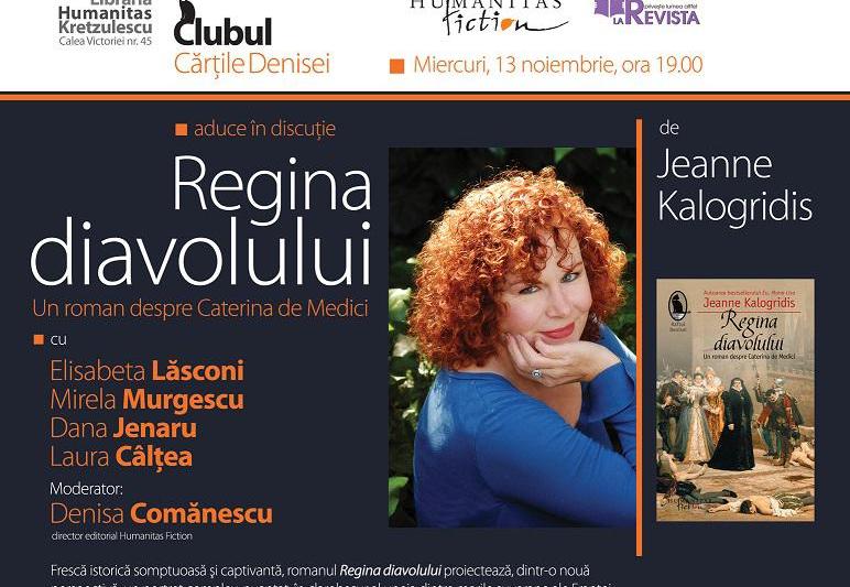 Cartile Denisei: 'Regina diavolului' de Jeanne Kalogridis, Foto: Librariile Humanitas