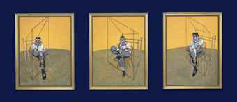 Francis Bacon: "Three Studies of Lucien Freud", Foto: Casa Christie's