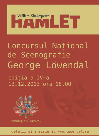 Concursul National de Scenografie George Lowendal, Foto: Fundatia Lowendal