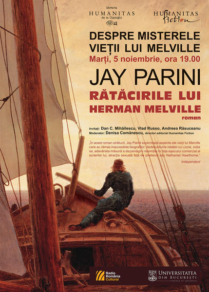 Jay Parini: Ratacirile lui Herman Melville, Foto: Librariile Humanitas