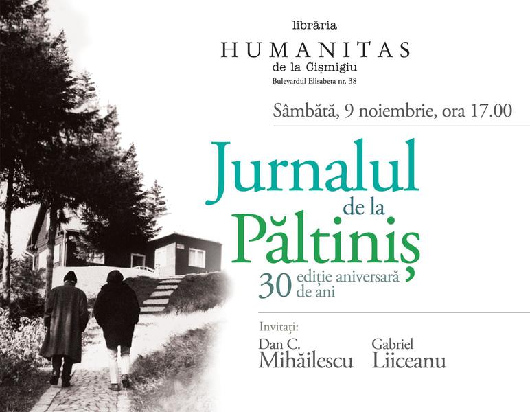 'Jurnalului de la Paltinis' de Gabriel Liiceanu, Foto: Librariile Humanitas