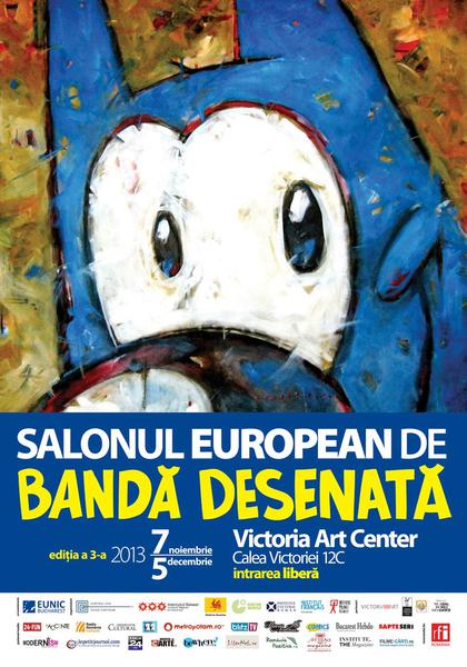 Salonul european de Banda Desenata, editia a III-a, Foto: Afis