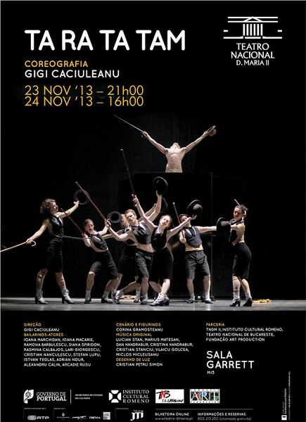 Spectacolul Ta Ra Ta Tam la Lisabona, Foto: Afis spectacol