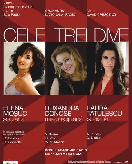 'Cele Trei Dive' 2013, Foto: Orchestrele si Corurile Radio