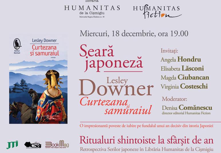 "Curtezana i samuraiul" de Lesley Downer, Foto: Librariile Humanitas