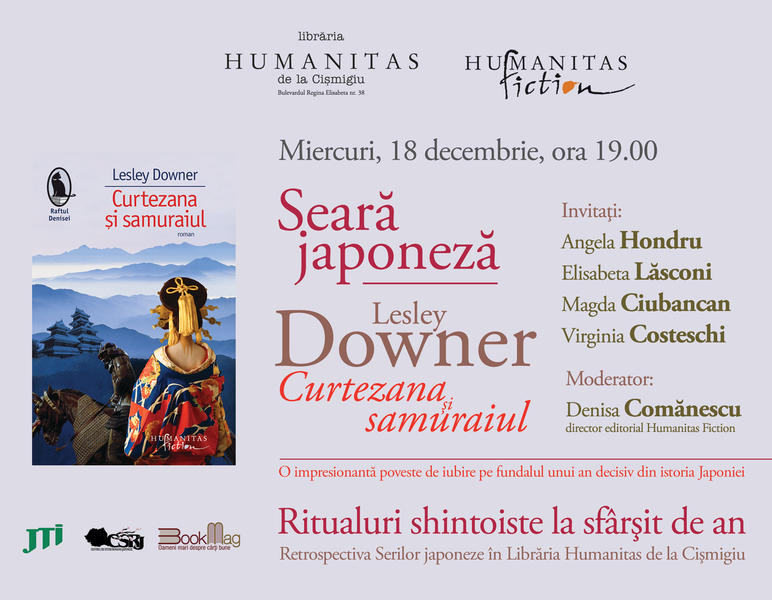 "Curtezana i samuraiul" de Lesley Downer, Foto: Librariile Humanitas