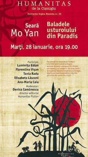 Mo Yan: "Baladele usturoiului din Paradis", Foto: Librariile Humanitas