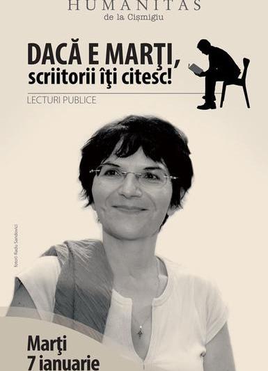 Seara de lectura: Ioana Parvulescu, Foto: Librariile Humanitas