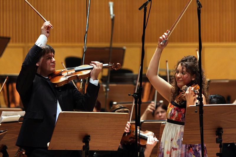 Liviu Prunaru si Valentina Svyatlovskaya: foto Virgil Oprina, Foto: Orchestrele si Corurile Radio