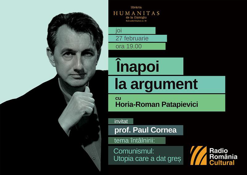 Inapoi la argument, Foto: Librariile Humanitas