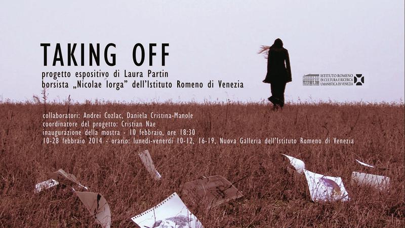 "Taking off" de Laura Partin, Foto: Afis expozitie