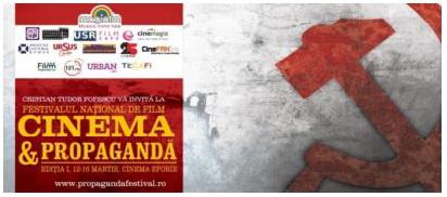 Festivalul Cinema & Propaganda, Foto: Afis