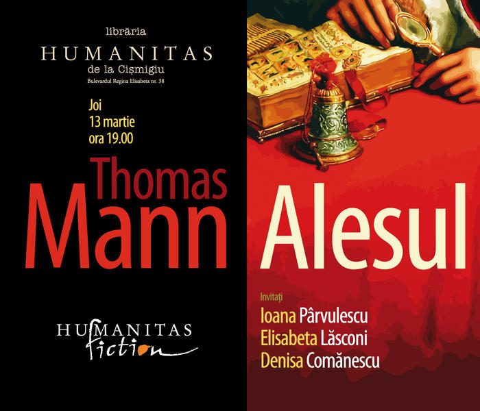 Thomas Mann: Alesul , Foto: Librariile Humanitas