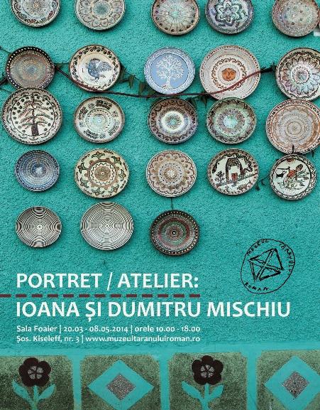 Portret/Atelier - Ioana Mischiu, Foto: Muzeul Taranului Roman