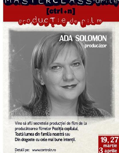 Masterclass Ada Solomon, Foto: Control N