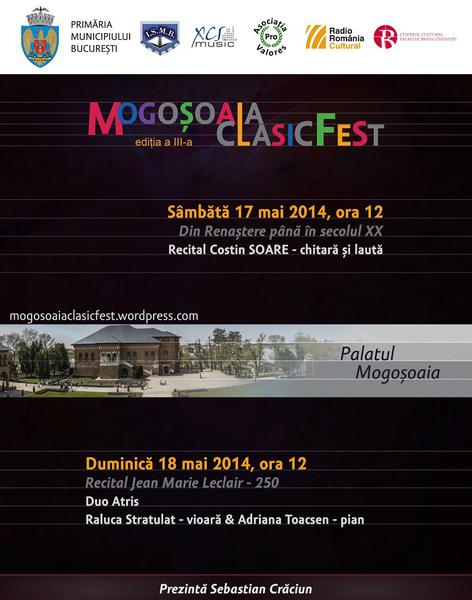 Mogosoaia ClasicFest, Foto: Afis festival