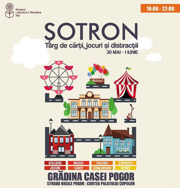 Sotron - targ de carti, jocuri si distractii pentru copii si adolescenti, Foto: Afis