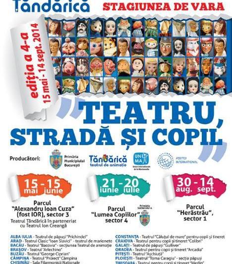 Festivalul de vara 'Teatru, Strada si Copil', Foto: Teatrul Tandarica