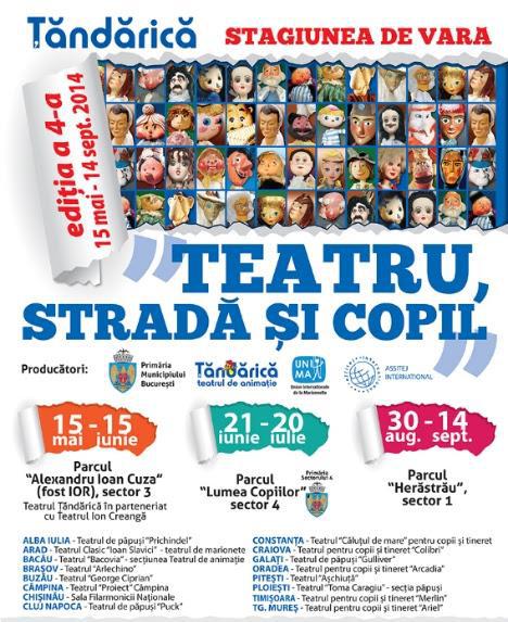 Festivalul de vara 'Teatru, Strada si Copil', Foto: Teatrul Tandarica