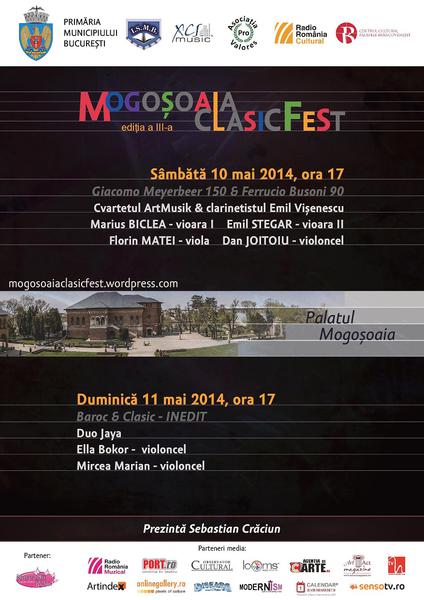 Mogosoaia ClasicFest, Foto: Afis festival