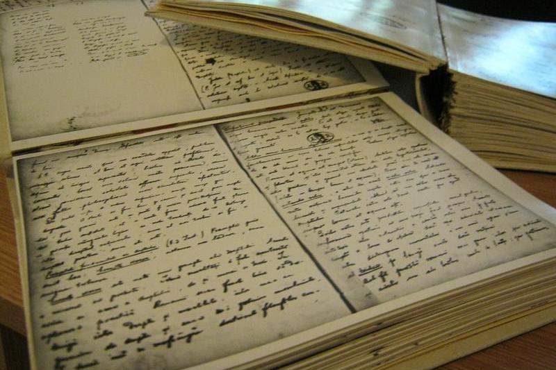 Manuscrise Eminescu, Foto: Muzeul Literaturii Romane Iasi