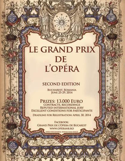 Le Grand Prix de l'Opera 2014, Foto: Opera Nationala Bucuresti