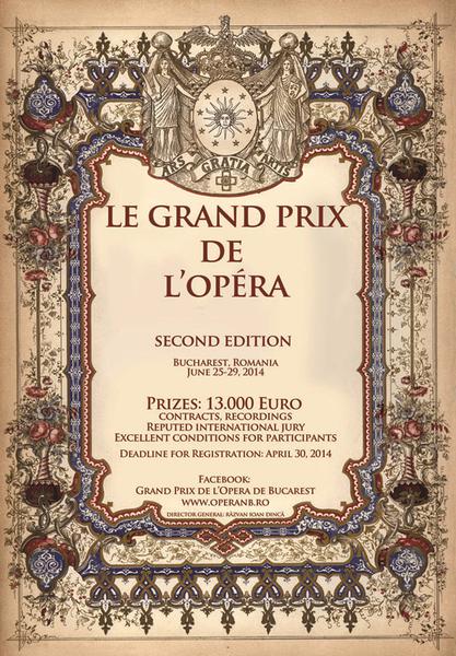 Le Grand Prix de l'Opera 2014, Foto: Opera Nationala Bucuresti
