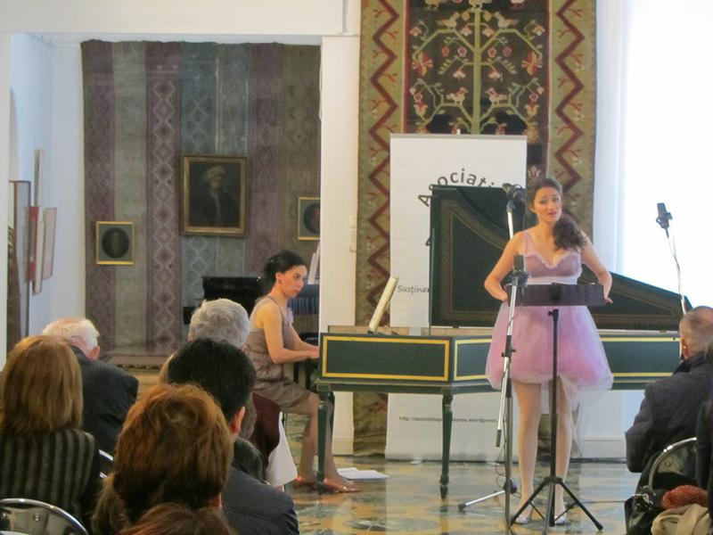 Soprana Veronica Anusca si clavecinista Raluca Enea, Foto: Asociatia Culturala "Pro Valores"