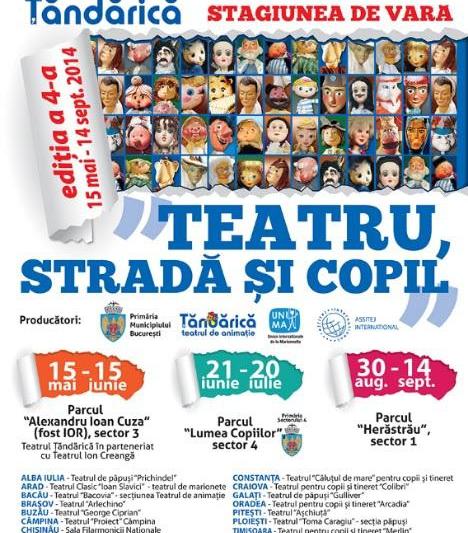 Festivalul 'Teatru, Strada si Copil' , Foto: Afis