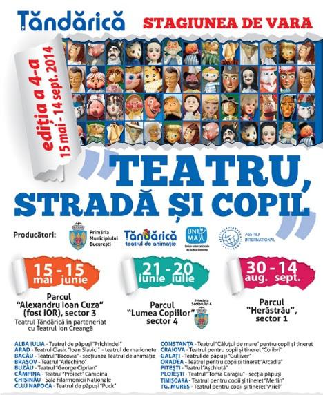 Festivalul 'Teatru, Strada si Copil' , Foto: Afis
