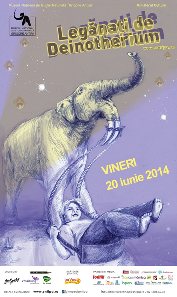 Leganati de Deinotherium, 27 iunie, Foto: Muzeul Antipa