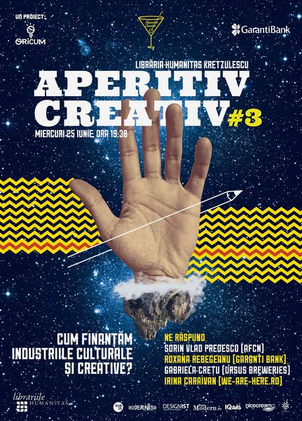 Cum finantam industriile culturale si creative?, Foto: Afis