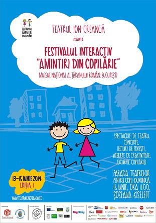 Festivalul 'Amintiri din copilarie', Foto: Teatrul Ion Creanga