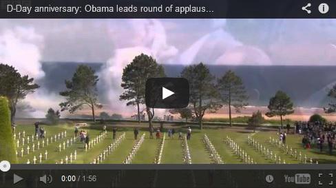 Ceremoniile din Normandia, Foto: Captura YouTube