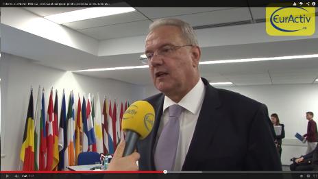 Captura - interviu comisar european Neven Mimica, Foto: Hotnews