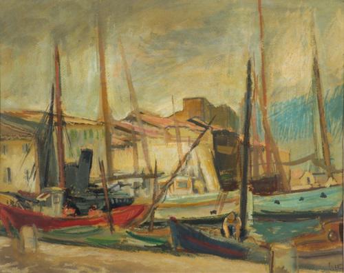 Iosif Iser - Port la Istanbul, Foto: Galeria GOLDART