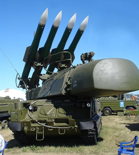 Sistem BUK-M1-2 SAM 9A310M1-2 TELAR la 2005 MAKS Airshow, Foto: Wikipedia/ Public Domain