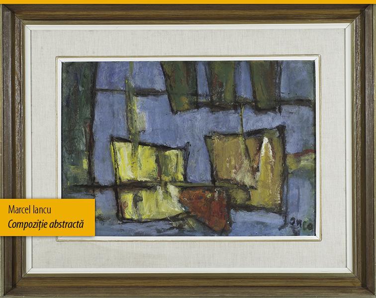 Marcel Iancu: Compozitie abstracta, Foto: Galeria GOLDART