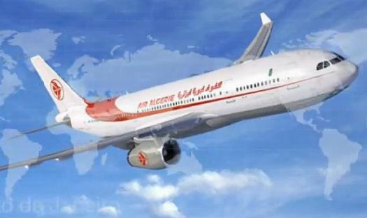 Avion Air Algeria, Foto: Captura Youtube.com